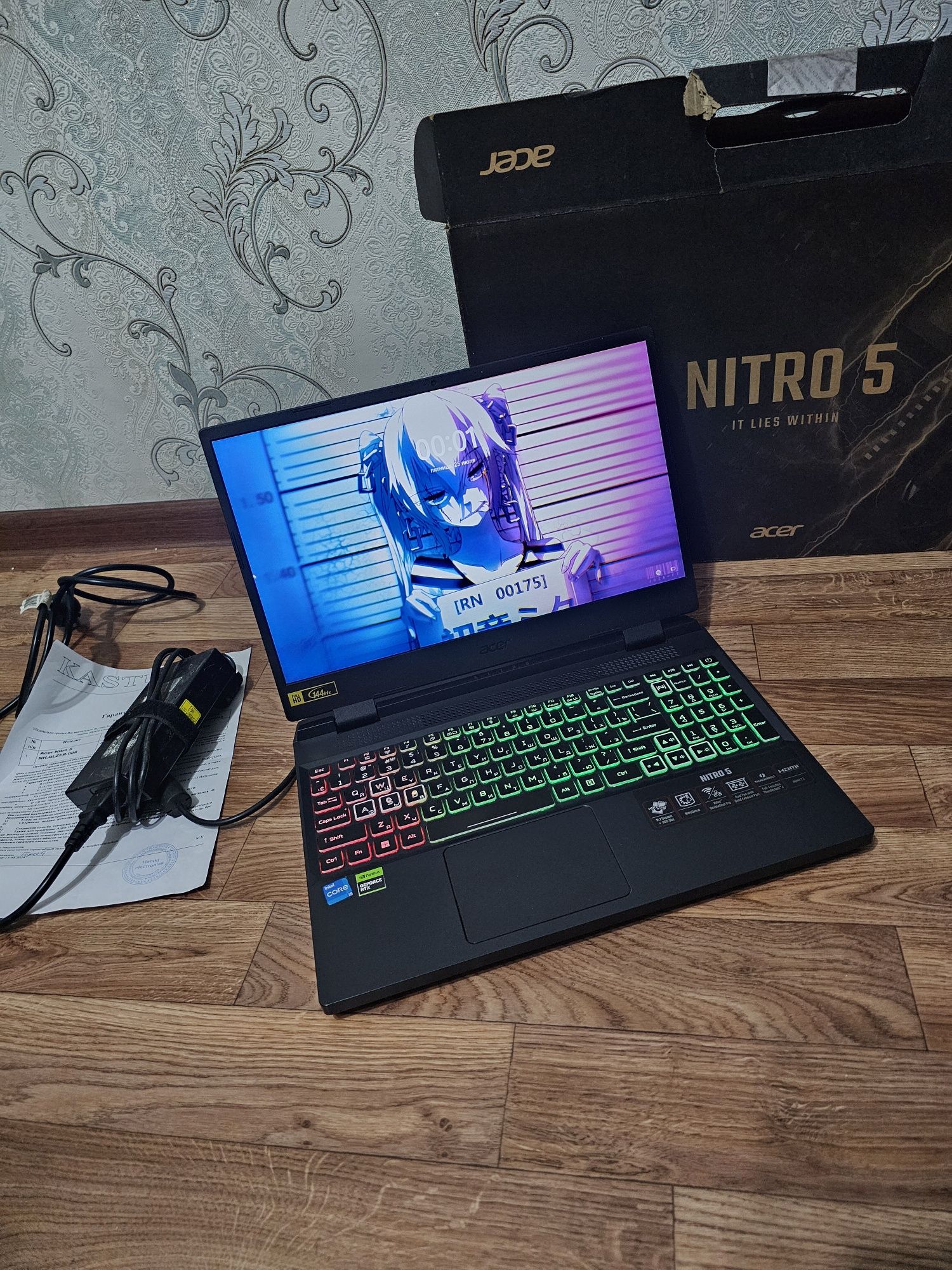 Игровой RTX 4050 ноутбук acer nitro 5