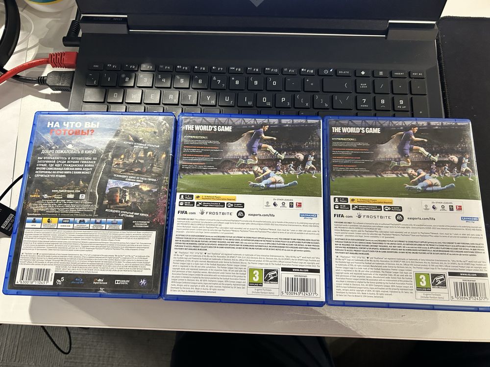 Продам диски с играми для playstation