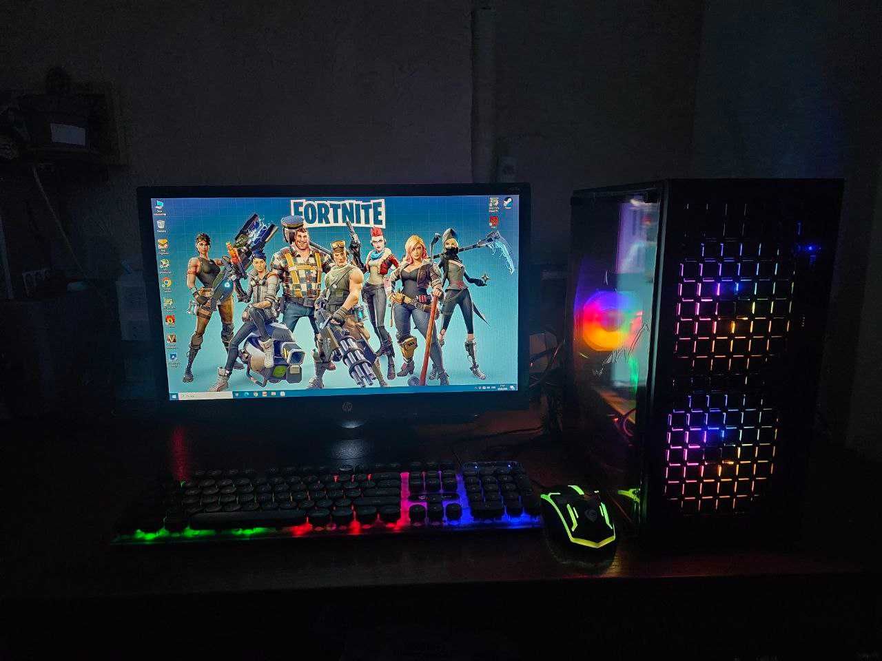Игровой МощныйКомпьютер.Все новое в упаковке. i5+RX580 8gb+8GB+ 23'Мон