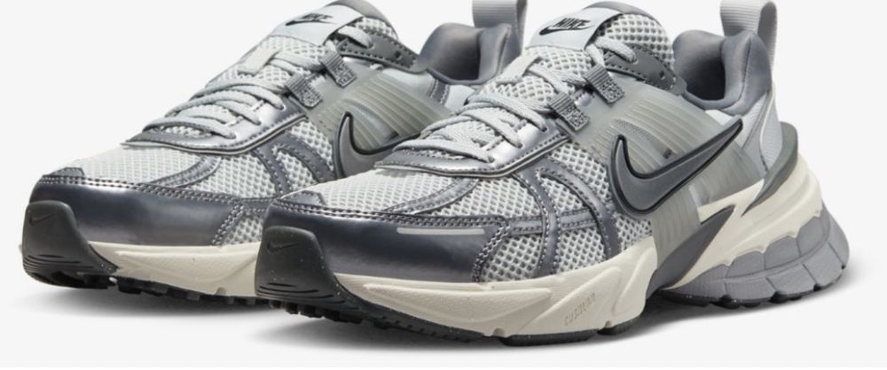 Кроссовки Nike W V2K RUN серебристый