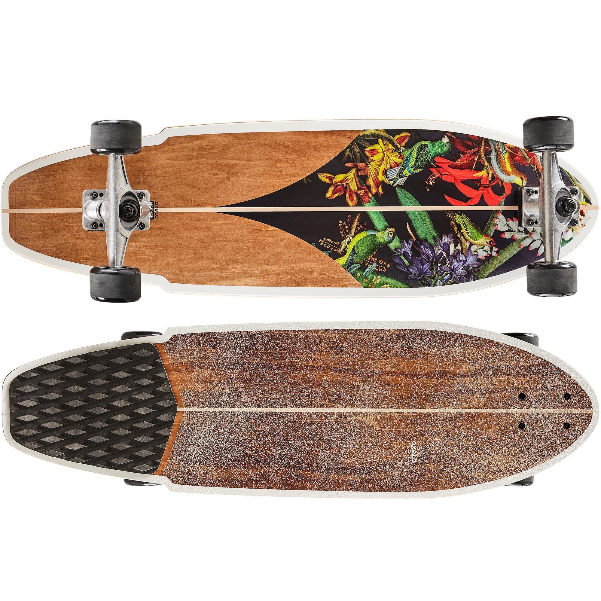 Лонгборд Серфскейт
Longboard Oxelo Carve 540 - Brown Floral