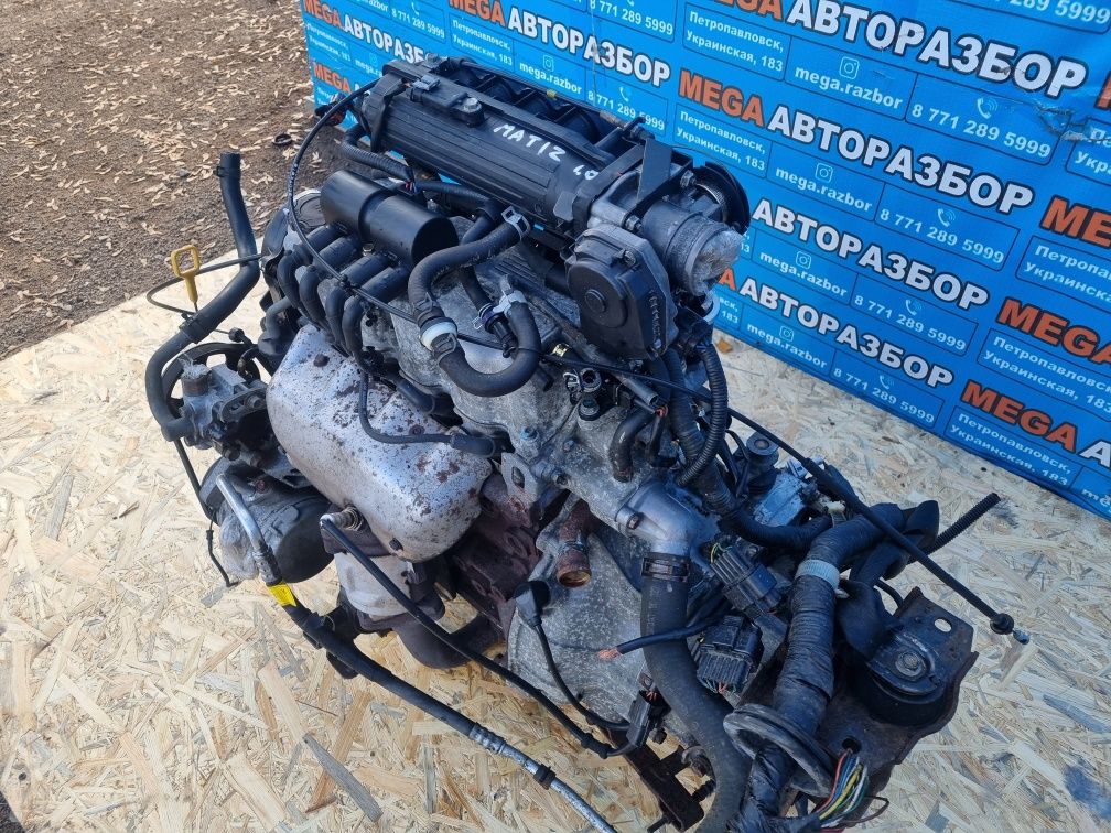 Двигатель F10CV на матиз.