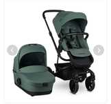 Детская коляска easywalker Harvey 3 зелёная  и люлька