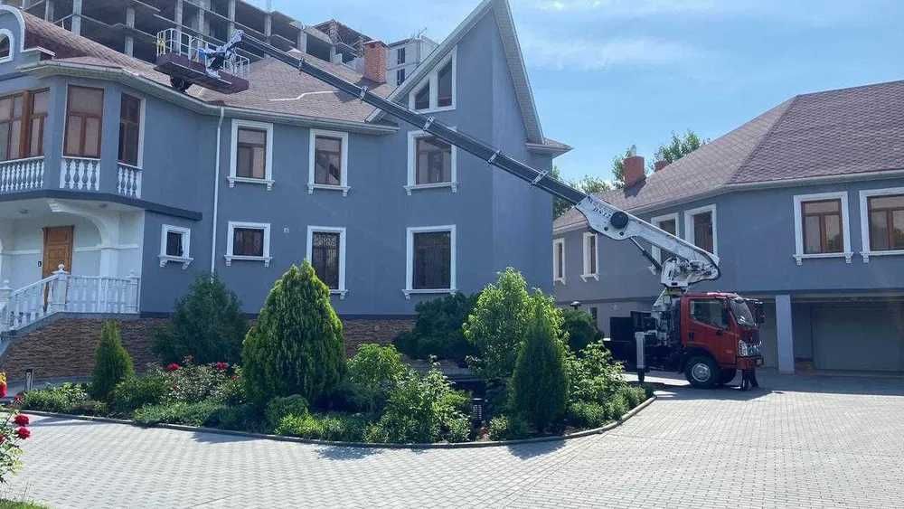 услуги автовышки  агп КАМАЗ ведущий 45 метр