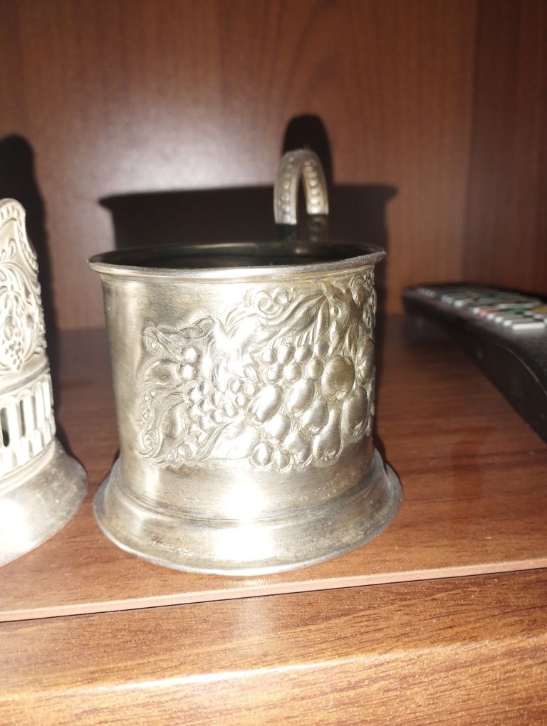 Старинные подстаканники. Редкие .