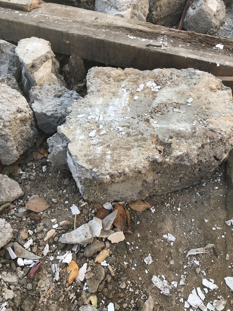 камень для заливки фундамента