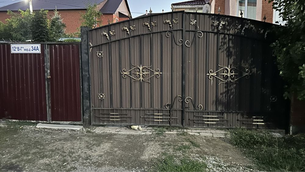 Ворота с калиткой