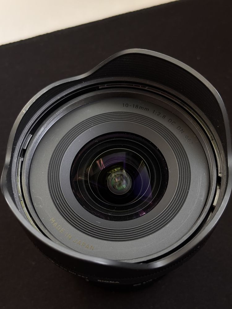 Sigma 10-18 f2.8 Sony E