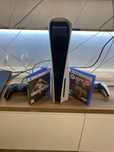 Playstation 5 с двумя джостиками