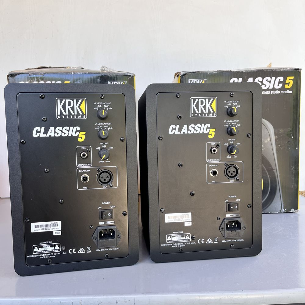 Krk Classic 5 студиийные мониторы