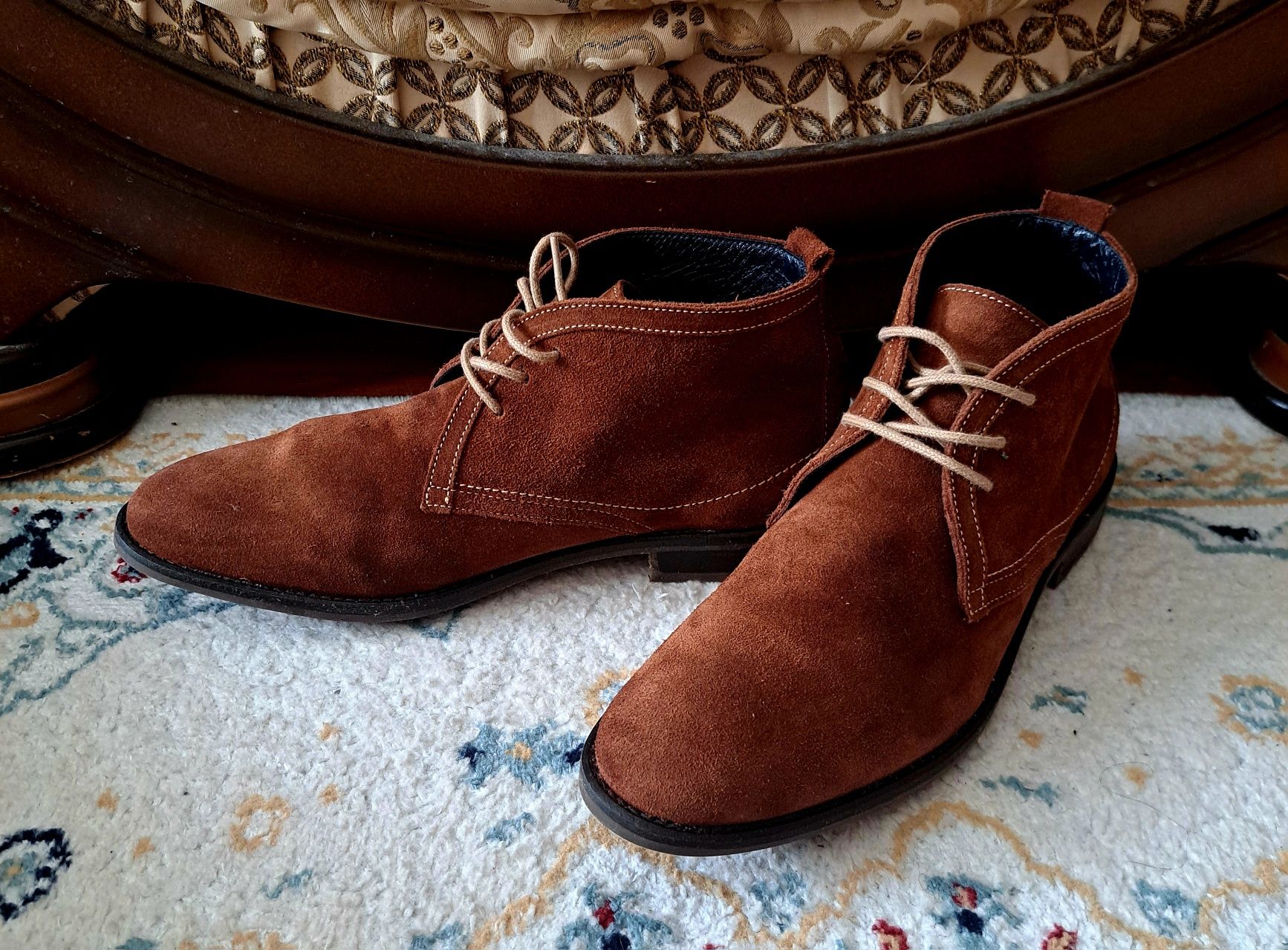 Ботинки весенние Tommy Hilfiger, замша, размер 40-41