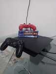 Ps4 slim+2 джойстика+12 игр