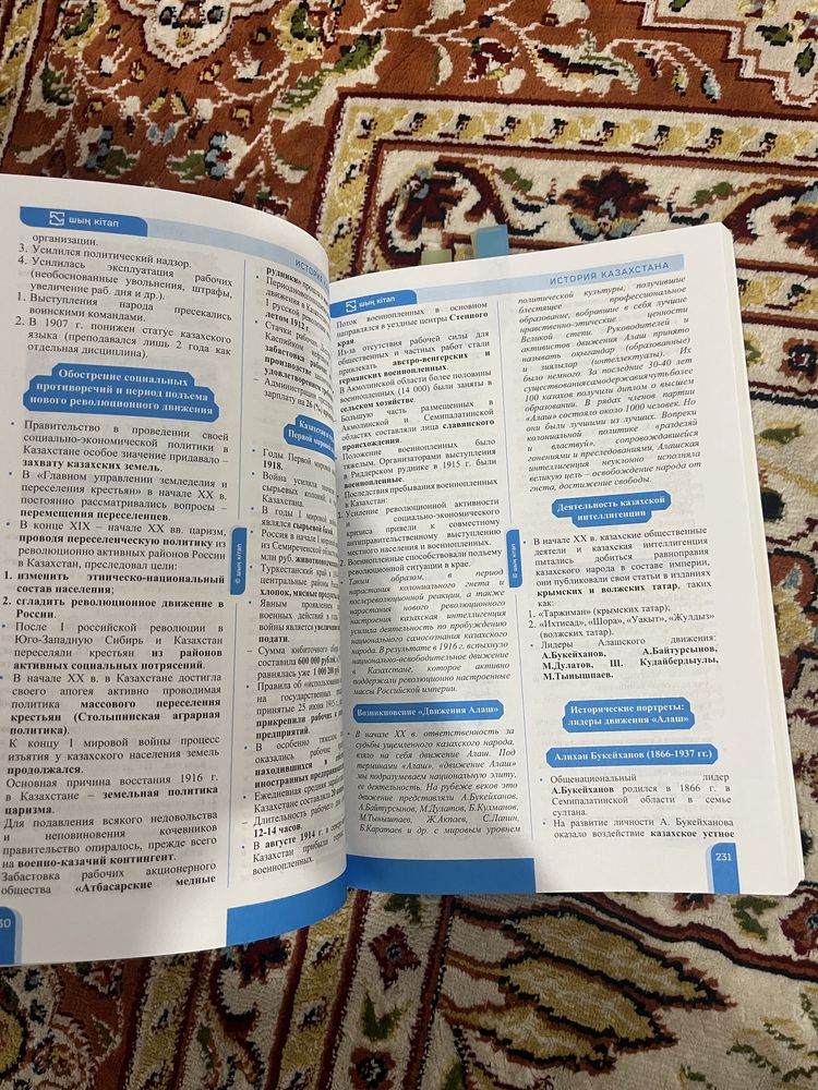 История Казахстана ШЫН кітап