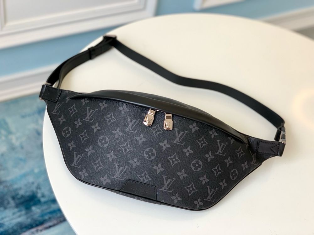Барсетка Бананки Louis Vuttion LV из кожи видов 10