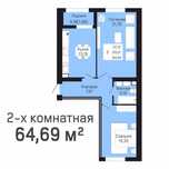 Продам 2х комнатную квартиру