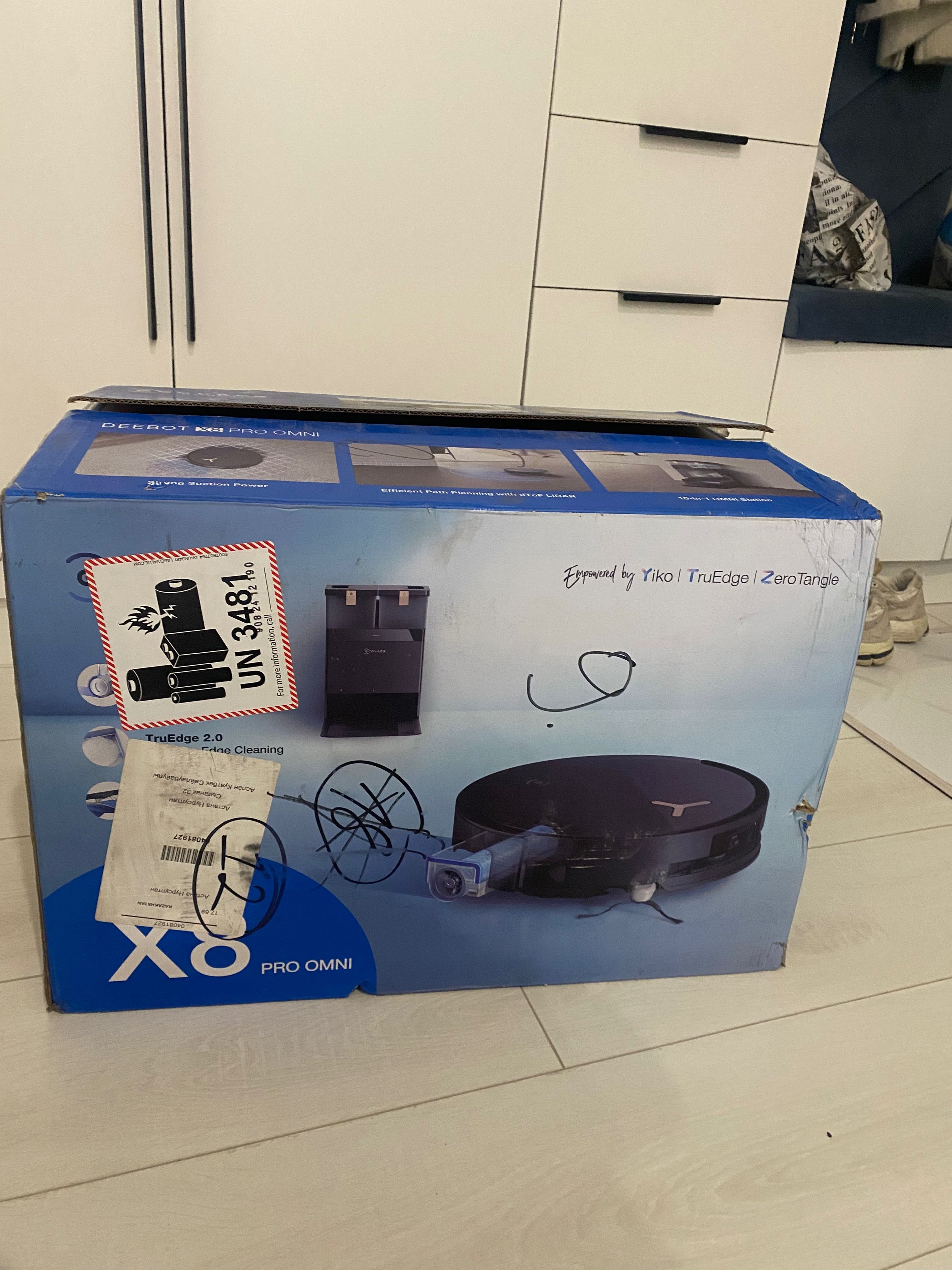 ecovacs x8 робот пылесос