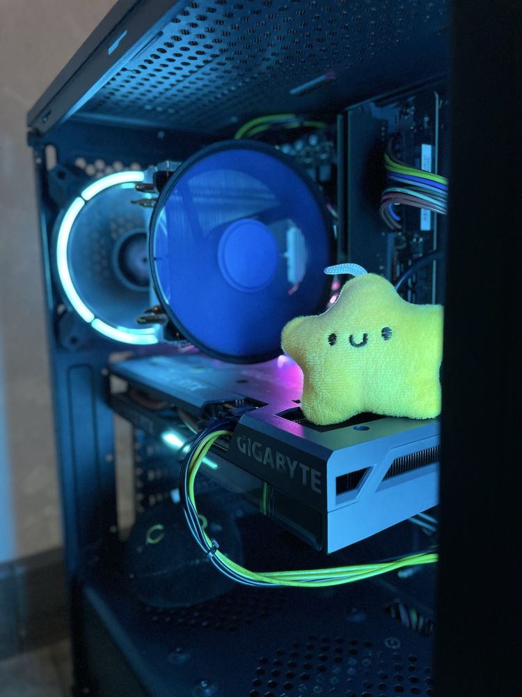 Игровой компьютер RTX 3060 ti I5 10400f 16gb озу