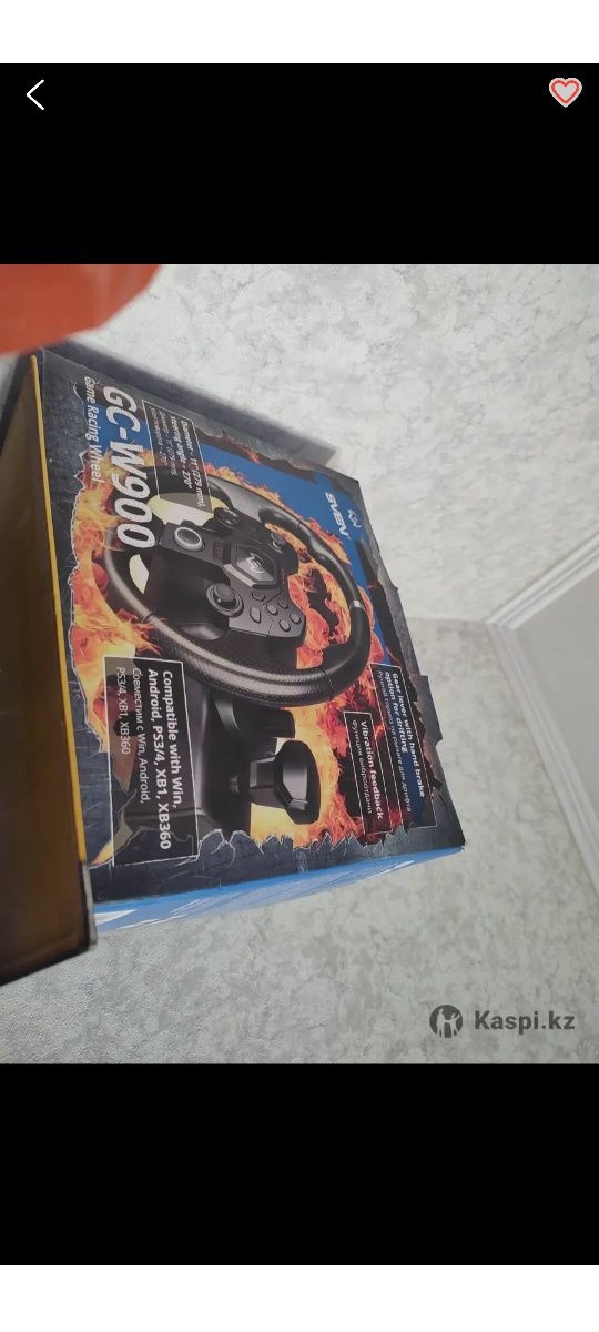 Руль игровой sven gc w900