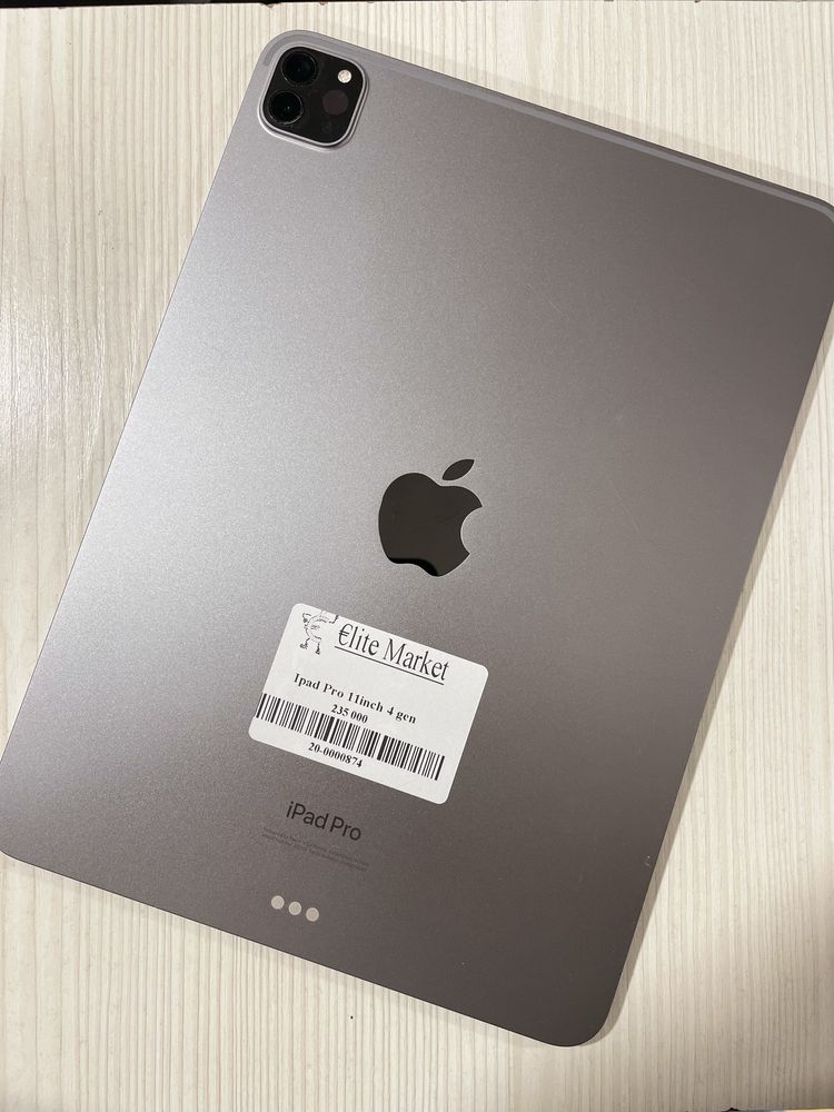 Планшет  Ipad Pro 11” 4-го поколения 256gb