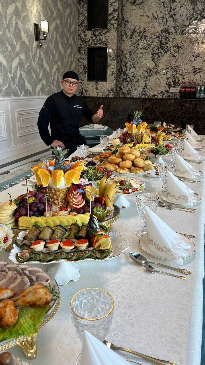 ПРОФЕССИОНАЛЬНЫЙ повар Алматы! Кәсіби Аспаз! Банкеттік қызметтер!