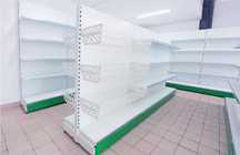 Прочные и надежные торговые стеллажи, стеллаж в продуктовый tast