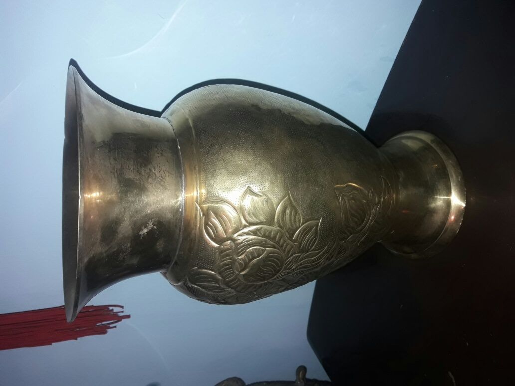 Ваза латунь