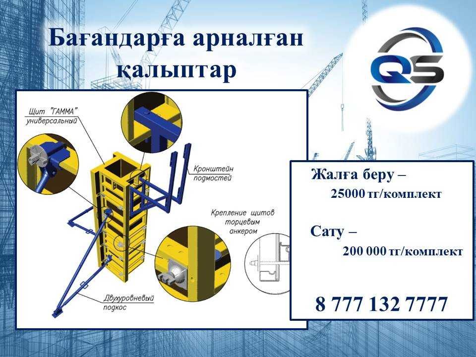 Опалубка, домкрат, фанера, тайрот, чироз