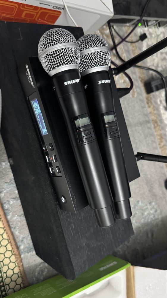 Двойной микрофон Shure QLXD4