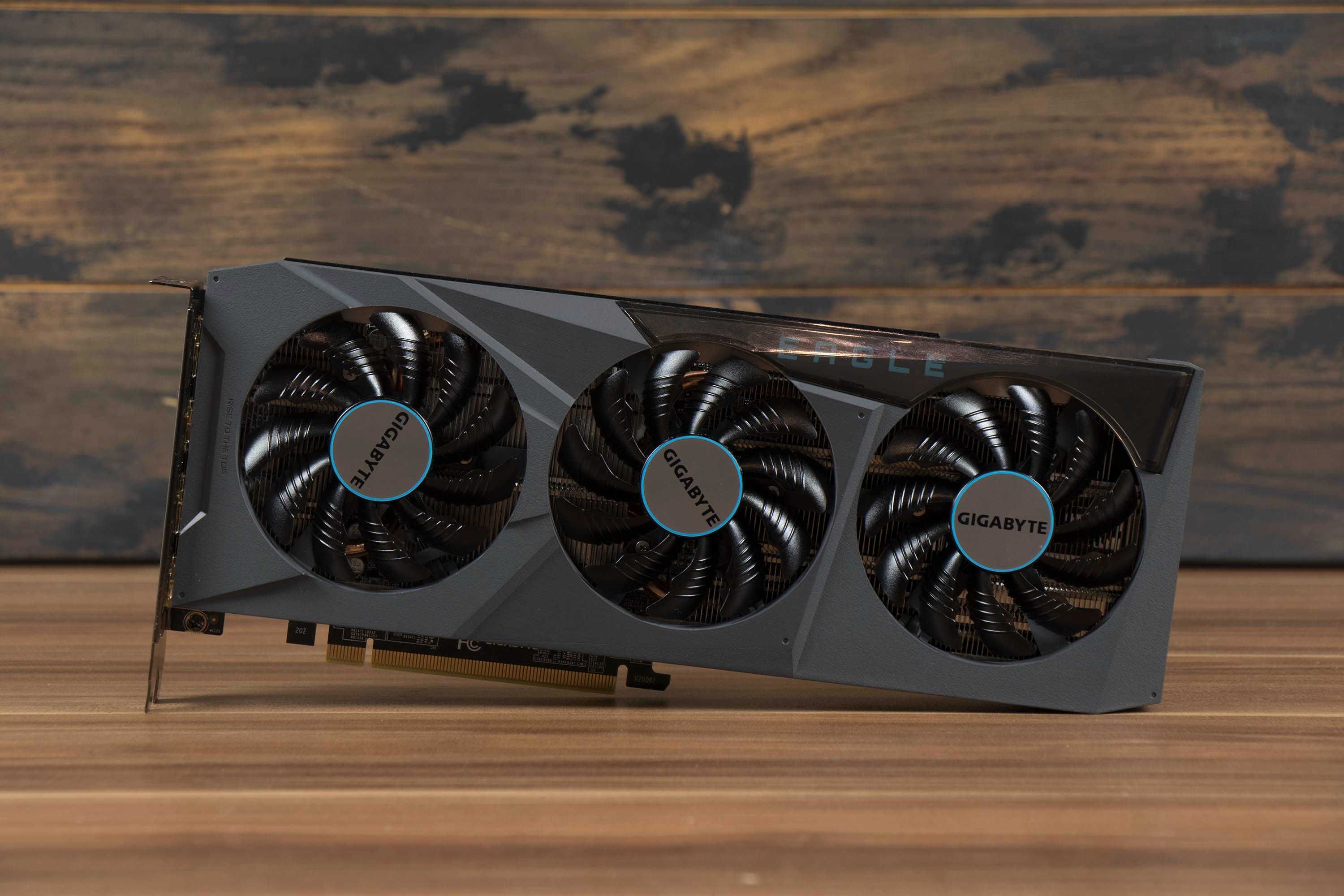 Видеокарта Gigabyte GeForce RTX 3070 EAGLE OC LHR 8G GV-N3070EAGLE