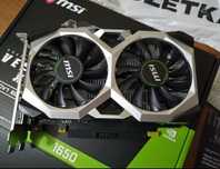 Продам видеокартк MSI GeForce GTX 1650