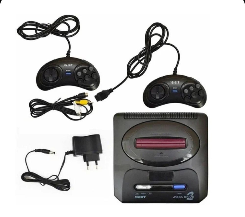 Сега мега драйф sega mega drive 2 приставка