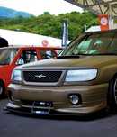 Губа AeroSpeck на передний бампер Subaru Forester SF Рестайлинг