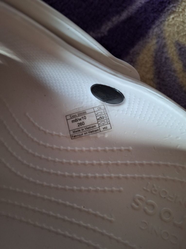 Crocs белые 39 размер