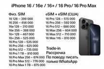 Iphone 16 pro max 256, оригинал, гарантия 12 м