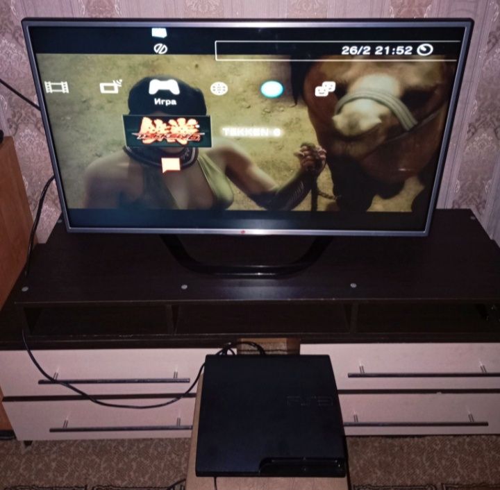 PS3 (14дисков, 3джойстика)
