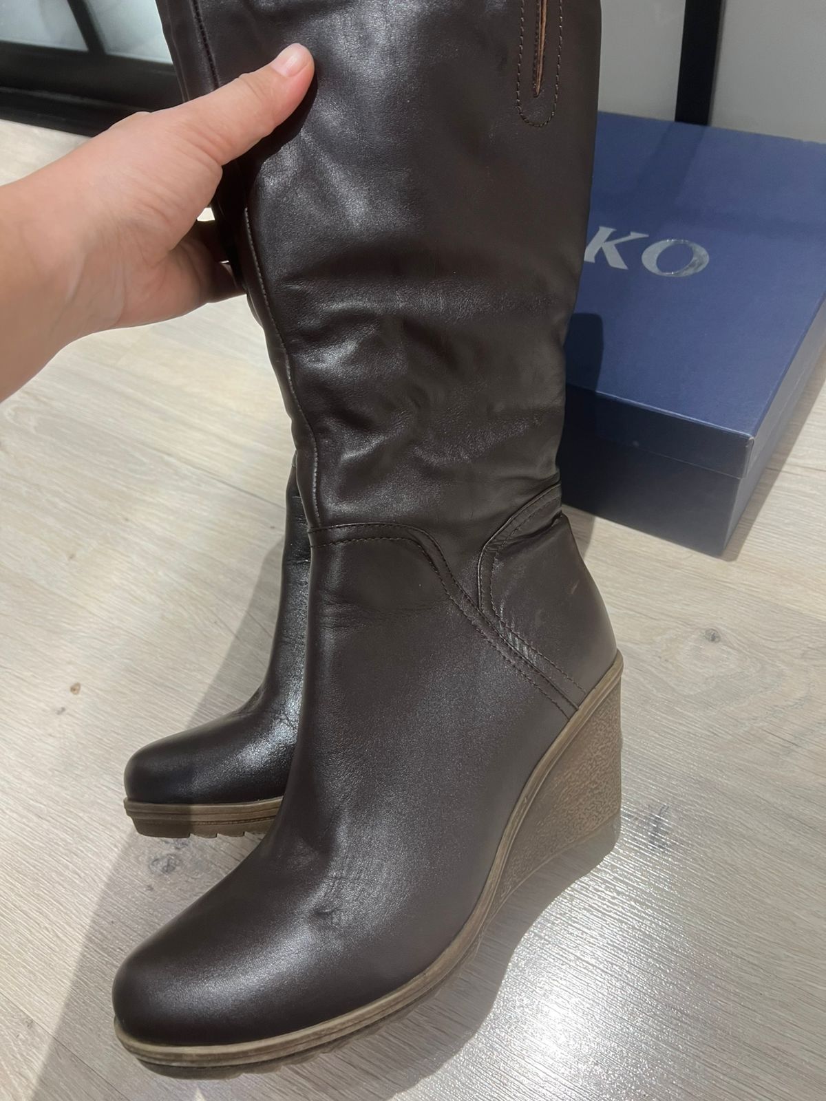 Женские сапоги зима