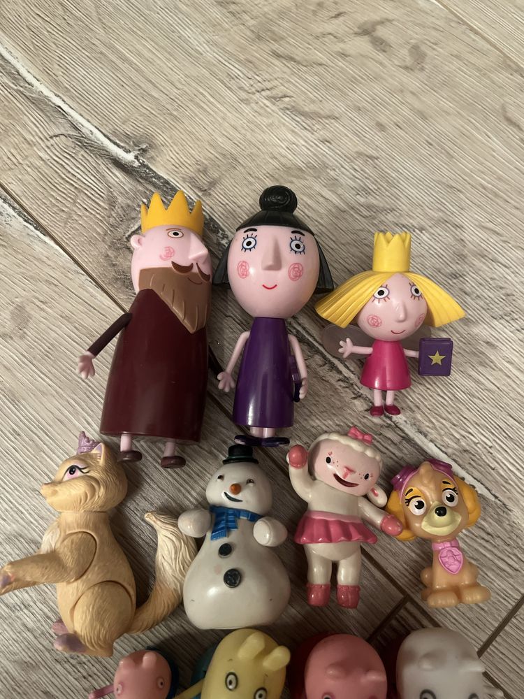 Игрушки разные маленькое королевство бэна и холли, доктор плюшева,