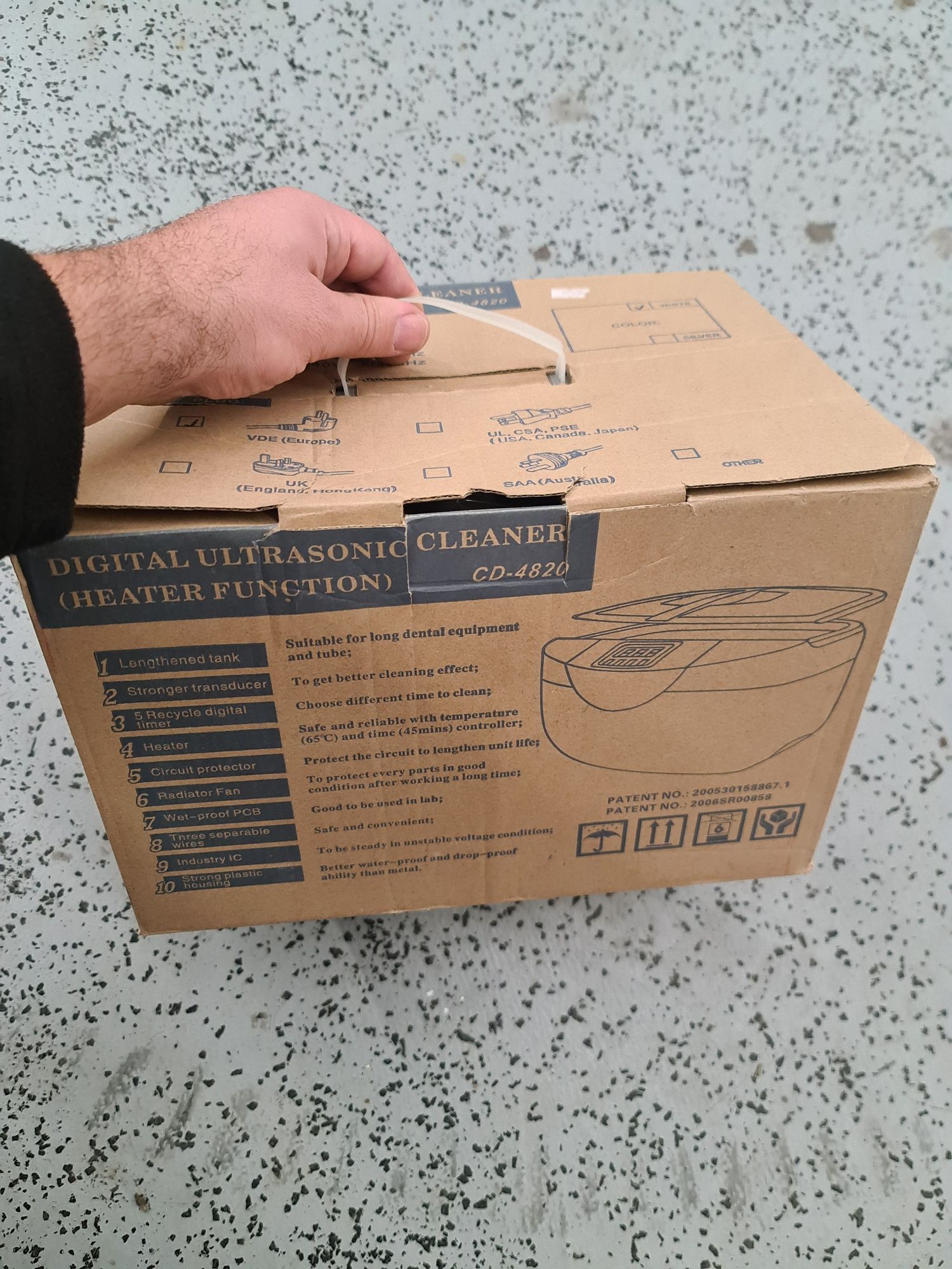 Стерилізатор ультразвуковий Ultrasonic Cleaner CD-4820