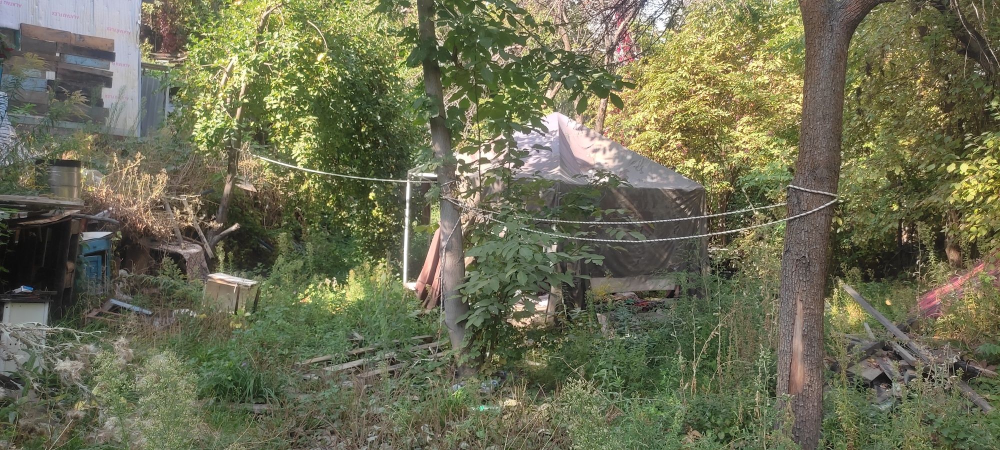 Срочно продам участок с баней
