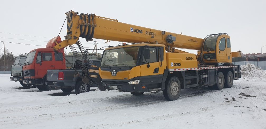 Услуги АвтокранКрана25К5 китаец