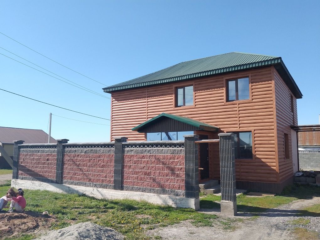 Продам 2 этажный дом.обменяю на 2х комнатную квартуру в астане