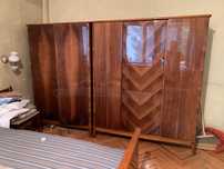 Спальный гарнитур советский, 2 шкафа и кровать
