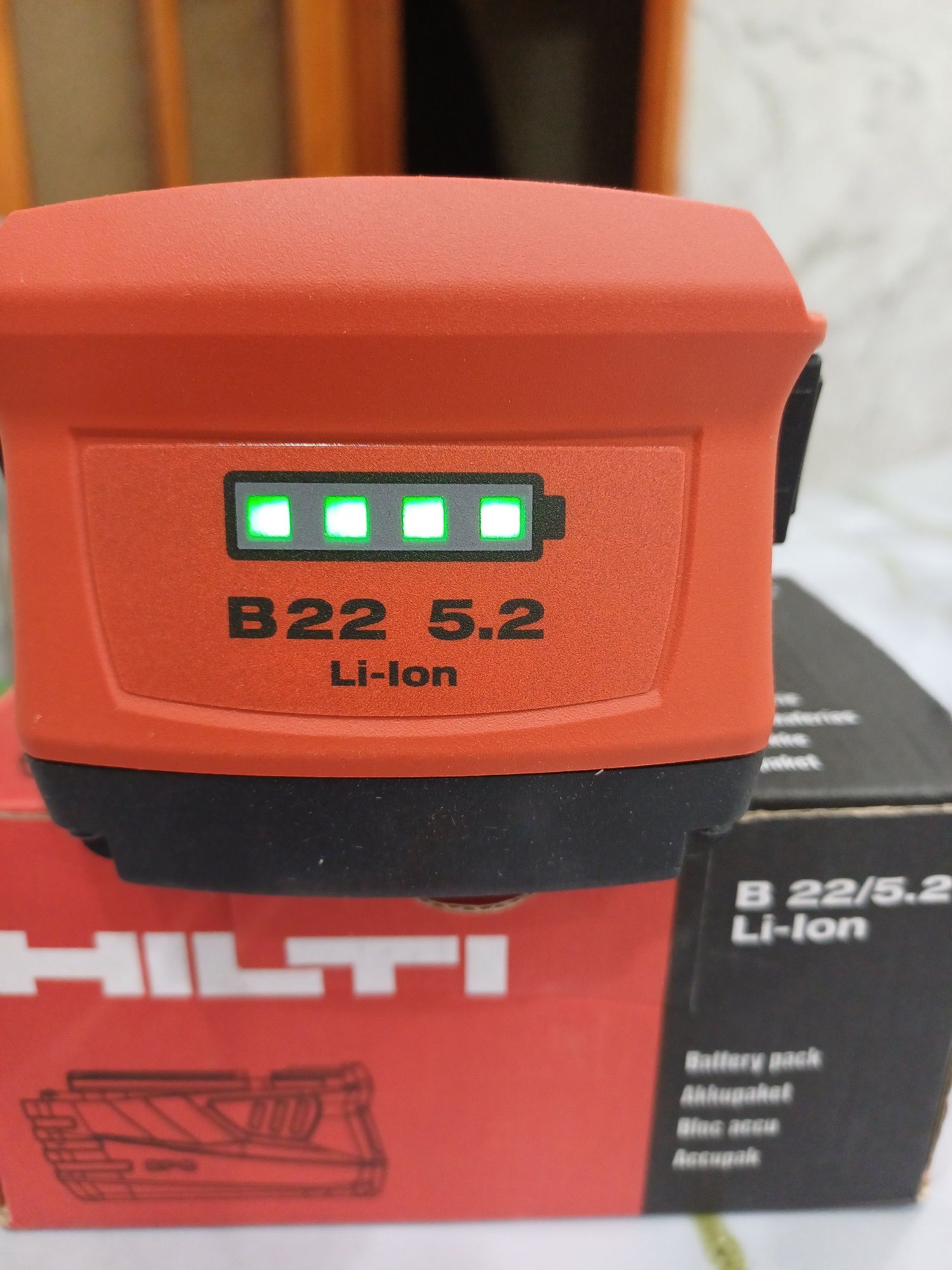 Продам аккумулятор HILTI B 22/5.2 Li-lon