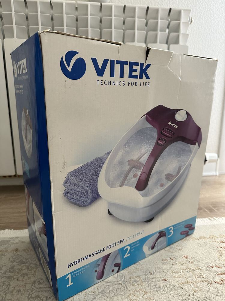 Массажёр для ног Vitek | Гидромассаж