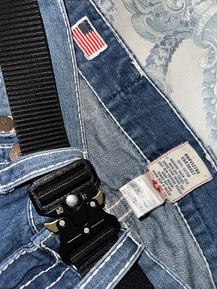 true religion baggy jeans трушки широкие джинсы