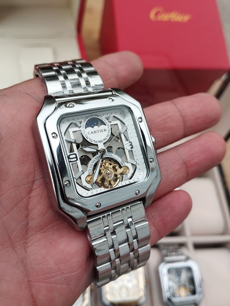 Мужские часы Cartier Santos