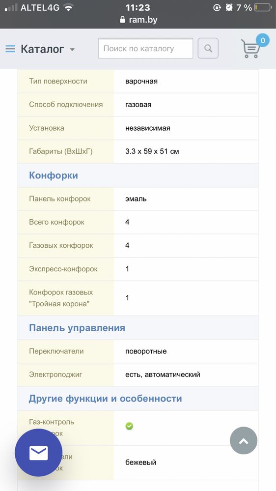 Итальянская поверхность Hot point Ariston