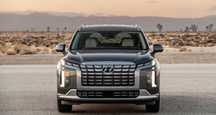 Бампер передний Хендай Полисайд / Hyundai Palisade 2022 БУ