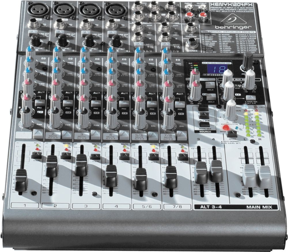 Behringer XENYX 1204FX микшерный пульт