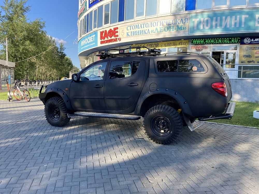 Пороги РИФ силовые Mitsubishi L200